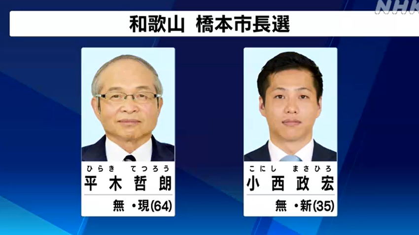 橋本 市長 選挙